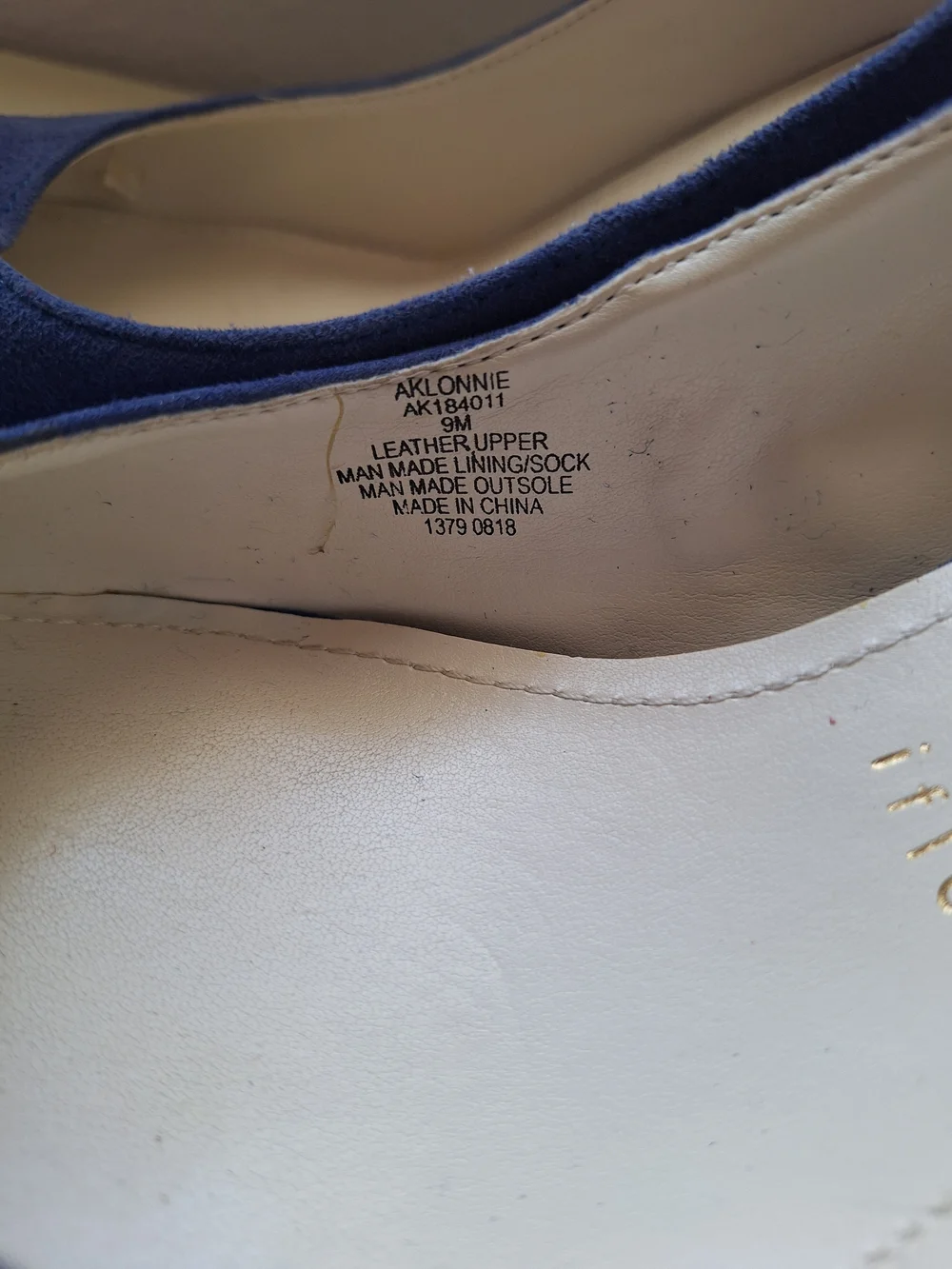 Anne Klein Royal Blue Suede Block Heel Pumps